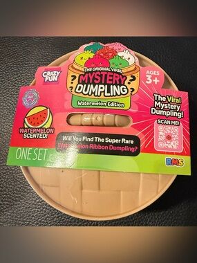 RMS CRAZY FUN ORIGINAL VIRAL MYSTERY DUMPLING WATERMELON SCENTED SQUISHY TOY NIB